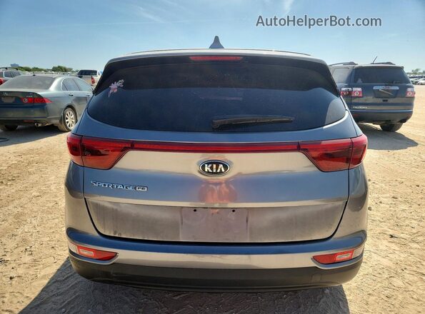 KNDPM3ACXJ7317726 2018 KIA SPORTAGE Gray Widok z tyłu