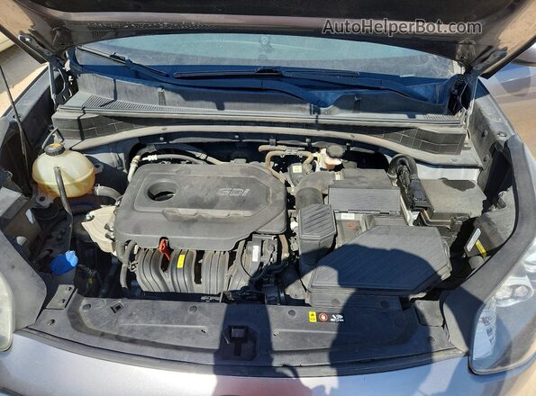 KNDPM3ACXJ7317726 2018 KIA SPORTAGE Gray Widok wnętrza z tyłu