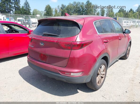 KNDPM3ACXK7493810 2019 KIA SPORTAGE Red Trasero derecho