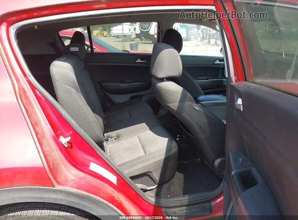 KNDPM3ACXK7493810 2019 KIA SPORTAGE Red Vista de la etiqueta del VIN