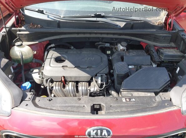 KNDPM3ACXK7493810 2019 KIA SPORTAGE Red Vista trasera