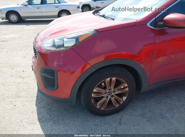KNDPM3ACXK7493810 2019 KIA SPORTAGE Red Vista frontal