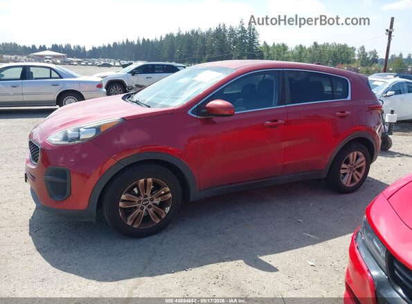 KNDPM3ACXK7493810 2019 KIA SPORTAGE Red Vista interior de 360 grados