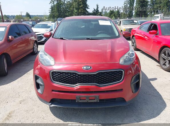 KNDPM3ACXK7493810 2019 KIA SPORTAGE Red Vista del cuadro de instrumentos