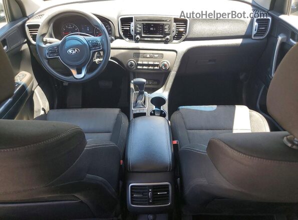 KNDPM3ACXK7560812 2019 KIA SPORTAGE Gray Առջևի վահանակի տեսք