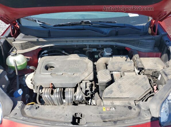 KNDPM3ACXK7591414 2019 KIA SPORTAGE Red Widok komory silnika