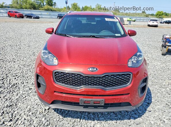 KNDPM3ACXK7591414 2019 KIA SPORTAGE Red Widok z przodu