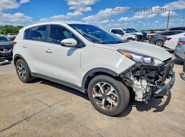 KNDPM3ACXL7640208 2020 KIA SPORTAGE White Przód prawy