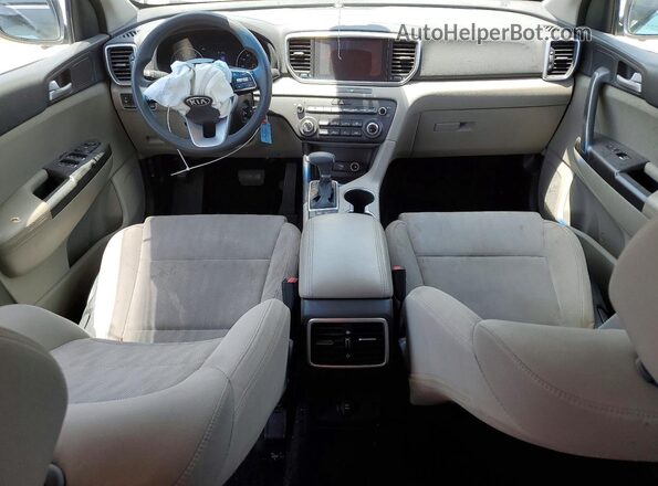KNDPM3ACXL7711066 2020 KIA SPORTAGE Black Dashboard view