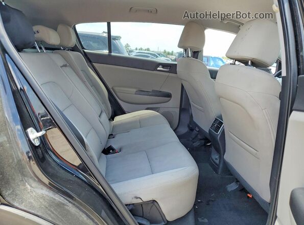 KNDPM3ACXL7711066 2020 KIA SPORTAGE Black Rear interior view