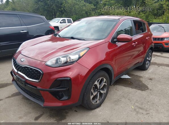 KNDPM3ACXL7714730 2020 KIA SPORTAGE Red Front left