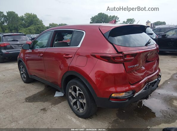 KNDPM3ACXL7714730 2020 KIA SPORTAGE Red Rear left