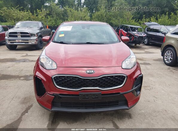 KNDPM3ACXL7714730 2020 KIA SPORTAGE Red Rear interior view