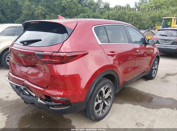 KNDPM3ACXL7714730 2020 KIA SPORTAGE Red Rear right