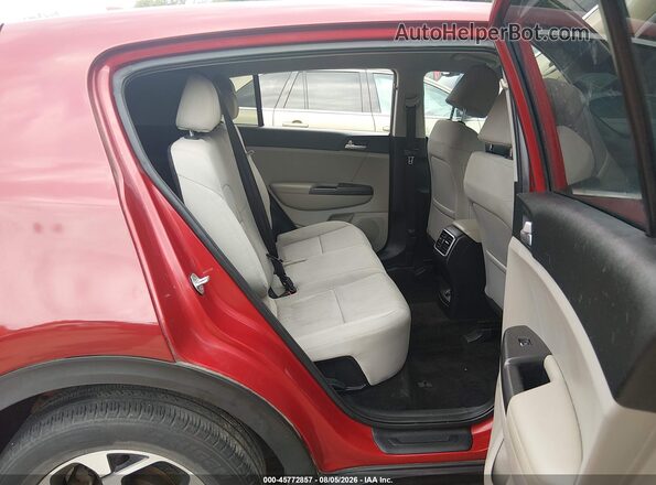 KNDPM3ACXL7714730 2020 KIA SPORTAGE Red VIN sticker view