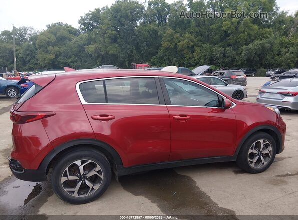 KNDPM3ACXL7714730 2020 KIA SPORTAGE Red 360 interior view