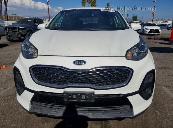 KNDPM3ACXL7809546 2020 KIA SPORTAGE White Հետևի նստատեղերի տեսք
