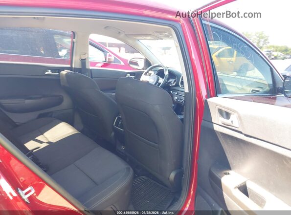 KNDPM3ACXN7003192 2022 KIA SPORTAGE Red VIN կոդի պիտակի տեսք