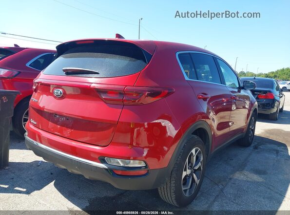 KNDPM3ACXN7003192 2022 KIA SPORTAGE Red Հետևի աջ