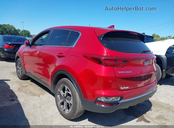 KNDPM3ACXN7003192 2022 KIA SPORTAGE Red Հետևի ձախ
