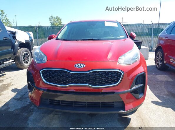 KNDPM3ACXN7003192 2022 KIA SPORTAGE Red Առջևի վահանակի տեսք