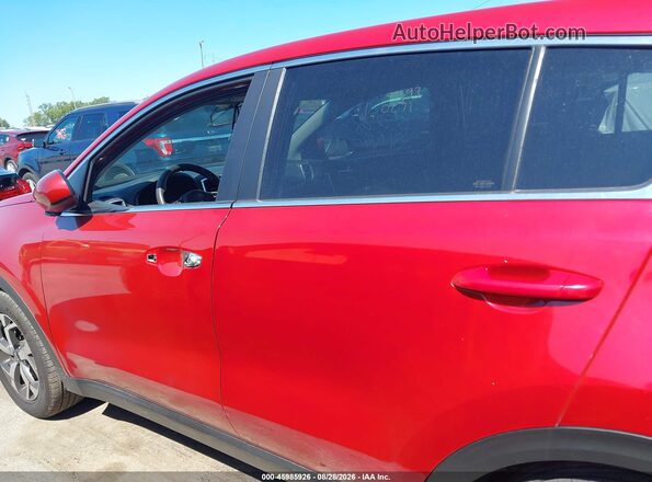 KNDPM3ACXN7003192 2022 KIA SPORTAGE Red Սալոնի հետևի տեսք