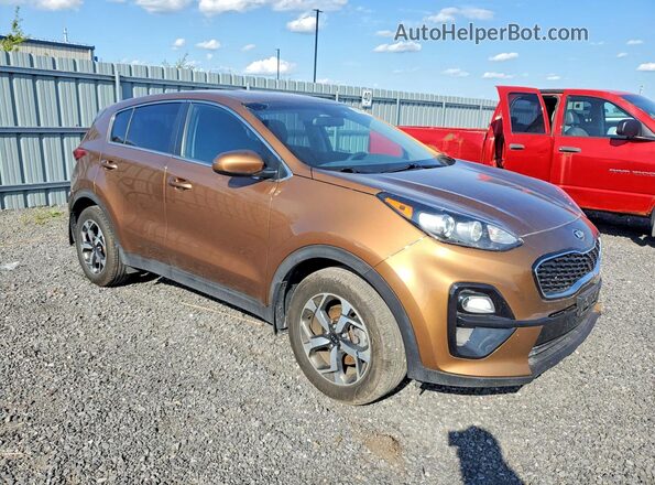 KNDPM3ZC9M7878858 2021 KIA SPORTAGELX Brown წინა მარჯვენა