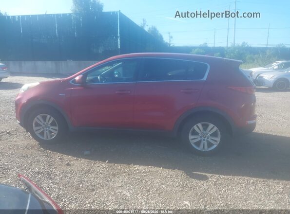 KNDPMCAC0H7115536 2017 KIA SPORTAGE Red Սալոնի 360 աստիճան տեսք