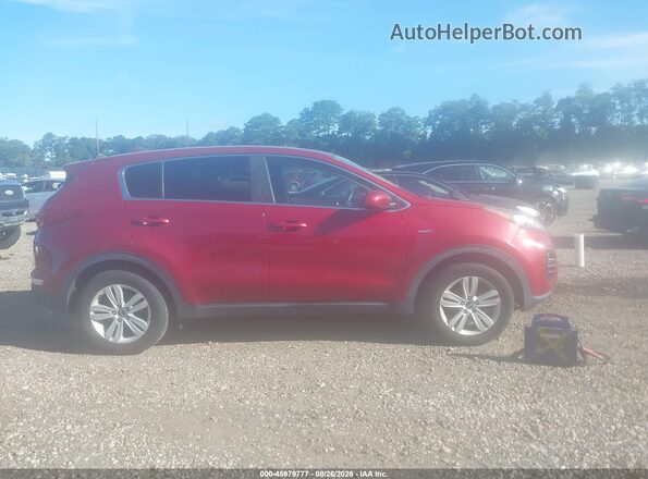 KNDPMCAC0H7115536 2017 KIA SPORTAGE Red Սալոնի հետևի տեսք