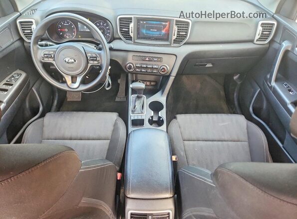 KNDPMCAC0H7191175 2017 KIA SPORTAGE Gold Widok deski rozdzielczej
