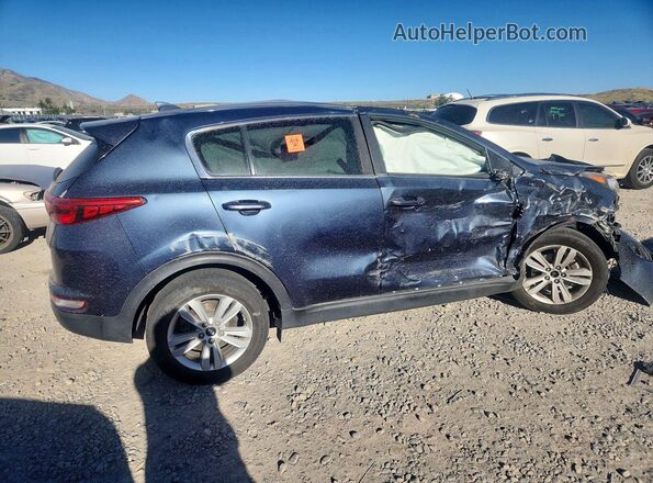 KNDPMCAC0H7224224 2017 KIA SPORTAGE Charcoal Trasero derecho