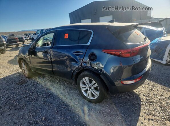 KNDPMCAC0H7224224 2017 KIA SPORTAGE Charcoal Trasero izquierdo