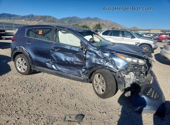 KNDPMCAC0H7224224 2017 KIA SPORTAGE Charcoal Delantero derecho