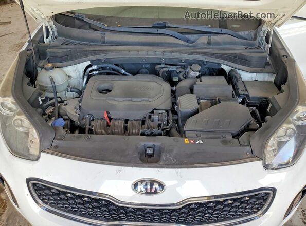 KNDPMCAC0H7244540 2017 KIA SPORTAGE Белый Вид подкапотного пространства