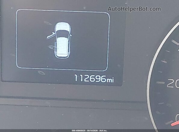 KNDPMCAC0H7273505 2017 KIA SPORTAGE Red Вид задніх сидінь