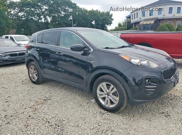 KNDPMCAC0H7277814 2017 KIA SPORTAGE Black Front right