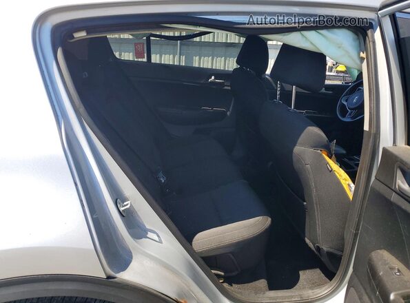 KNDPMCAC0H7292071 2017 KIA SPORTAGE Gray Вид задньої частини салону