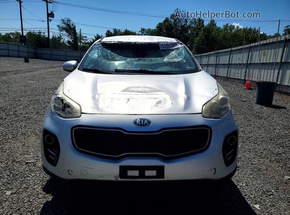 KNDPMCAC0H7292071 2017 KIA SPORTAGE Gray Вид спереду
