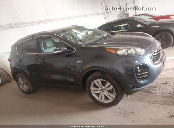 KNDPMCAC0J7325706 2018 KIA SPORTAGE Gray Widok wnętrza z tyłu