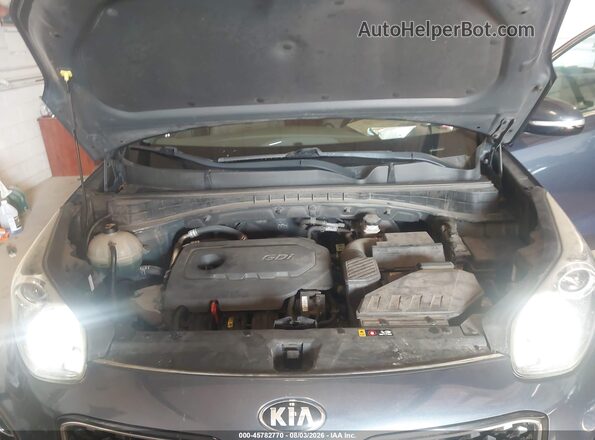 KNDPMCAC0J7325706 2018 KIA SPORTAGE Gray Widok z tyłu