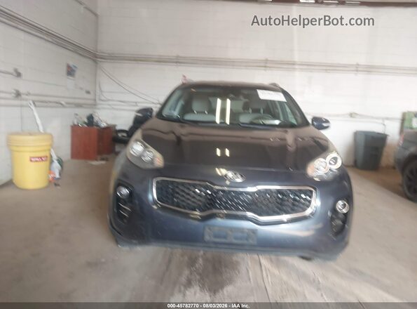 KNDPMCAC0J7325706 2018 KIA SPORTAGE Gray Widok zestawu wskaźników