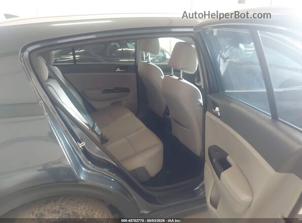 KNDPMCAC0J7325706 2018 KIA SPORTAGE Gray Widok naklejki z numerem VIN