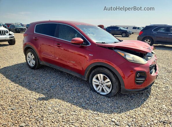 KNDPMCAC0J7406172 2018 KIA SPORTAGE Red Առջևի աջ