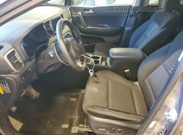KNDPMCAC0K7555702 2019 KIA SPORTAGE Silver Front interior view