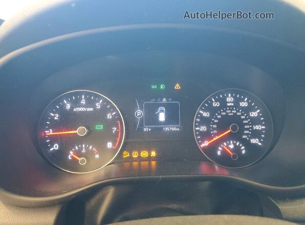 KNDPMCAC0K7555702 2019 KIA SPORTAGE Silver Instrument cluster view
