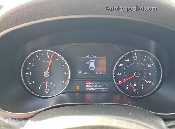 KNDPMCAC0L7756419 2020 KIA SPORTAGE White Instrument cluster view