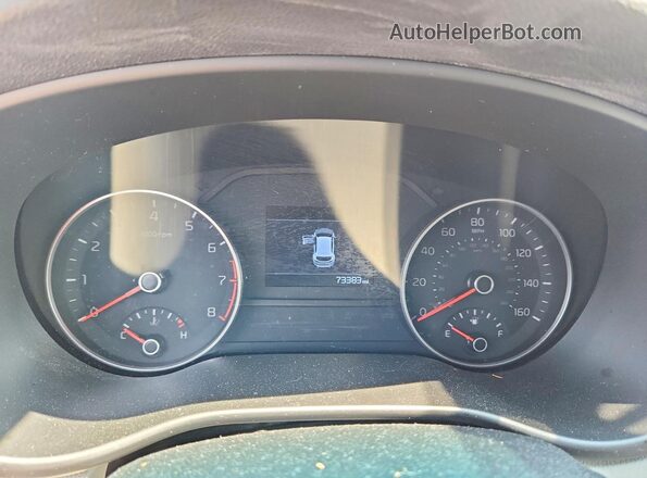 KNDPMCAC0L7793227 2020 KIA SPORTAGE Gray Սարքավորումների վահանակի տեսք