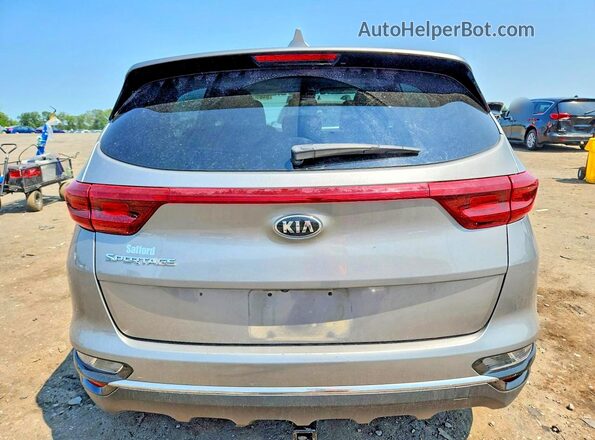 KNDPMCAC0L7793227 2020 KIA SPORTAGE Gray Հետևի տեսք