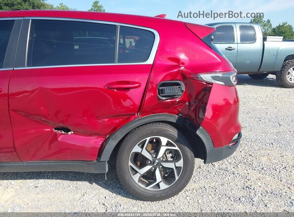 KNDPMCAC0M7911004 2021 KIA SPORTAGE Red Widok z przodu