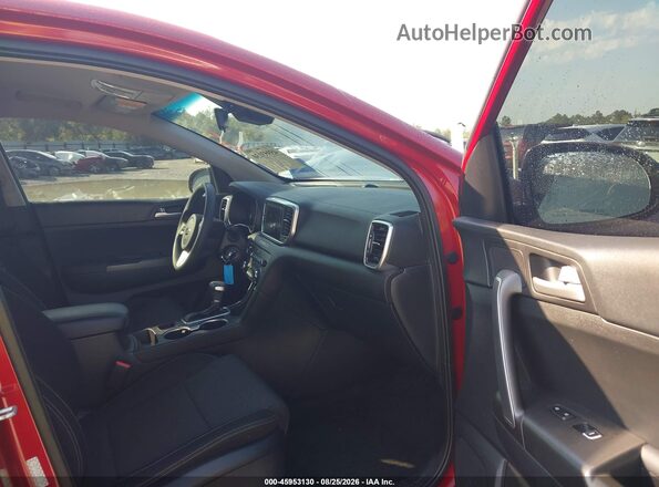 KNDPMCAC0M7911004 2021 KIA SPORTAGE Red Widok wnętrza z przodu